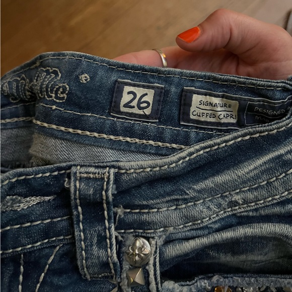 Cropped low rise jeans - Picture 4 of 6